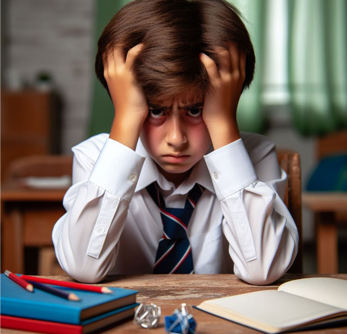تحقیق در مورد استرس و اضطراب دانش آموزان